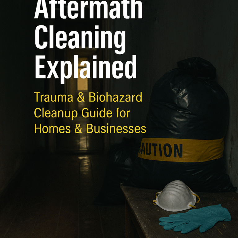 Aftermath cleaners explained